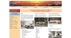 Desktop Screenshot of mediterranean-living.info